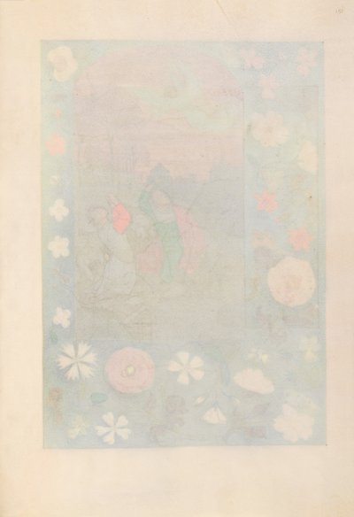 Godziny królowej Izabeli Katolickiej, królowej Hiszpanii: Fol. 131r, ok. 1500. autorstwa Master of the First Prayerbook of Maximillian
