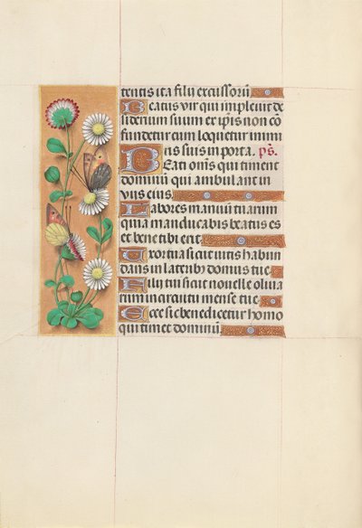 Godziny królowej Izabeli Katolickiej, królowej Hiszpanii: Fol. 143v, ok. 1500. autorstwa Master of the First Prayerbook of Maximillian