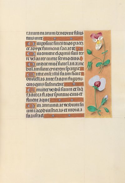 Godziny królowej Izabeli Katolickiej, królowej Hiszpanii: Fol. 150r, ok. 1500. autorstwa Master of the First Prayerbook of Maximillian