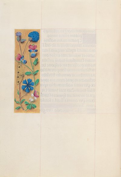 Godziny królowej Izabeli Katolickiej, królowej Hiszpanii: Fol. 153v, ok. 1500. autorstwa Master of the First Prayerbook of Maximillian