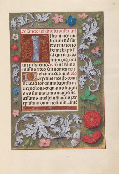 Godziny królowej Izabeli Katolickiej, królowej Hiszpanii: Fol. 170r, ok. 1500. autorstwa Master of the First Prayerbook of Maximillian