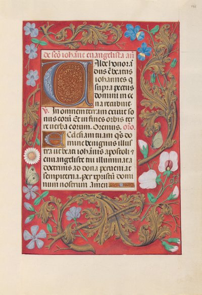 Godziny królowej Izabeli Katolickiej, królowej Hiszpanii: Fol. 172r, ok. 1500. autorstwa Master of the First Prayerbook of Maximillian