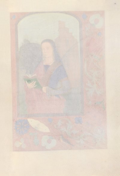Godziny królowej Izabeli Katolickiej, królowej Hiszpanii: Fol. 191r, ok. 1500. autorstwa Master of the First Prayerbook of Maximillian