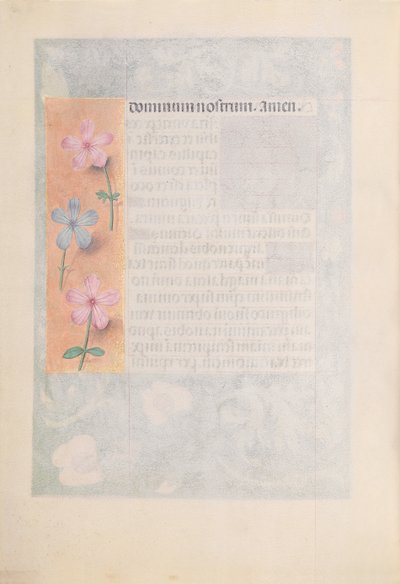 Godziny królowej Izabeli Katolickiej, królowej Hiszpanii: Fol. 194v, ok. 1500. autorstwa Master of the First Prayerbook of Maximillian