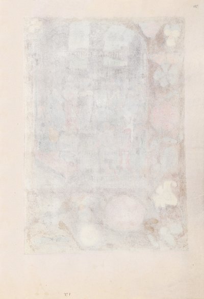 Godzinki królowej Izabeli Katolickiej, królowej Hiszpanii:  Fol. 195r autorstwa Master of the First Prayerbook of Maximillian