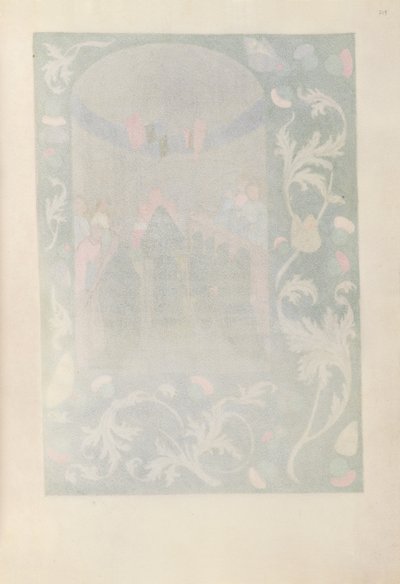 Godziny królowej Izabeli Katolickiej, królowej Hiszpanii: Fol. 219r, ok. 1500. autorstwa Master of the First Prayerbook of Maximillian