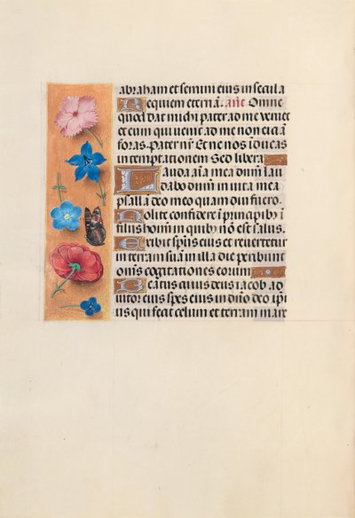 Godziny królowej Izabeli Katolickiej, królowej Hiszpanii: Fol. 224v, ok. 1500. autorstwa Master of the First Prayerbook of Maximillian
