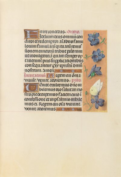 Godziny królowej Izabeli Katolickiej, królowej Hiszpanii: Fol. 226r, ok. 1500. autorstwa Master of the First Prayerbook of Maximillian