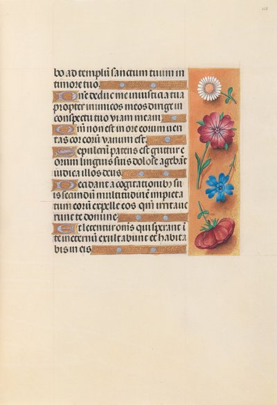 Godzinki królowej Izabeli Katolickiej, królowej Hiszpanii:  Fol. 228r autorstwa Master of the First Prayerbook of Maximillian