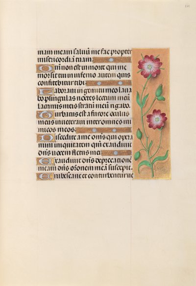 Godziny królowej Izabeli Katolickiej, królowej Hiszpanii: Fol. 229r, ok. 1500. autorstwa Master of the First Prayerbook of Maximillian