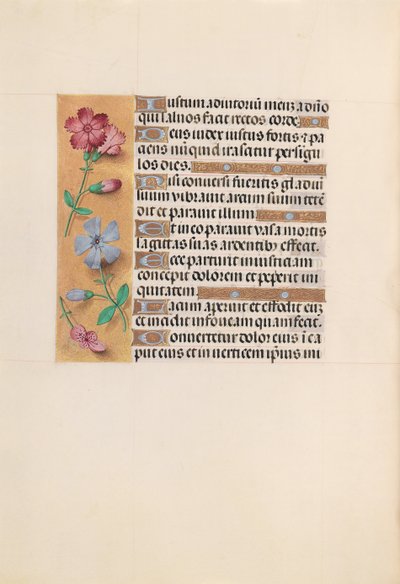 Godziny królowej Izabeli Katolickiej, królowej Hiszpanii: Fol. 230v, ok. 1500. autorstwa Master of the First Prayerbook of Maximillian