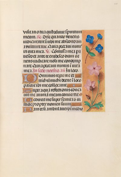 Godziny królowej Izabeli Katolickiej, królowej Hiszpanii: Fol. 233r, ok. 1500. autorstwa Master of the First Prayerbook of Maximillian