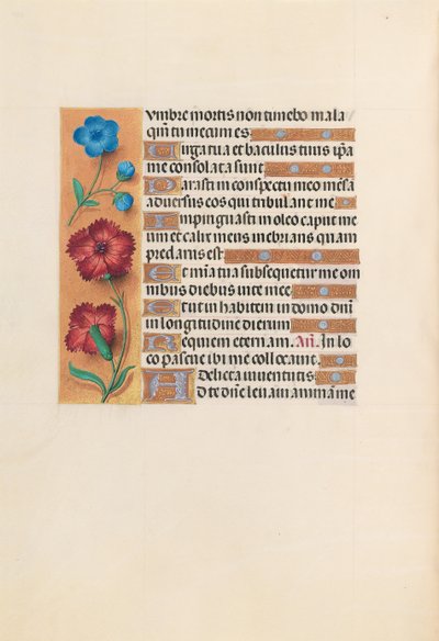 Godziny królowej Izabeli Katolickiej, królowej Hiszpanii: Fol. 233v, ok. 1500. autorstwa Master of the First Prayerbook of Maximillian