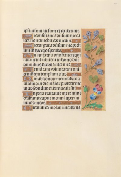 Godziny królowej Izabeli Katolickiej, królowej Hiszpanii: Fol. 236r, ok. 1500. autorstwa Master of the First Prayerbook of Maximillian