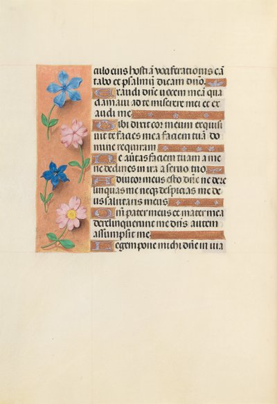 Godziny królowej Izabeli Katolickiej, królowej Hiszpanii: Fol. 236v, ok. 1500. autorstwa Master of the First Prayerbook of Maximillian