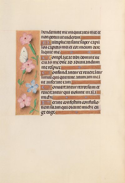 Godziny królowej Izabeli Katolickiej, królowej Hiszpanii: Fol. 240v, ok. 1500. autorstwa Master of the First Prayerbook of Maximillian