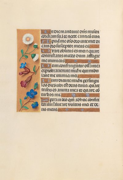 Godziny królowej Izabeli Katolickiej, królowej Hiszpanii: Fol. 243v, ok. 1500. autorstwa Master of the First Prayerbook of Maximillian