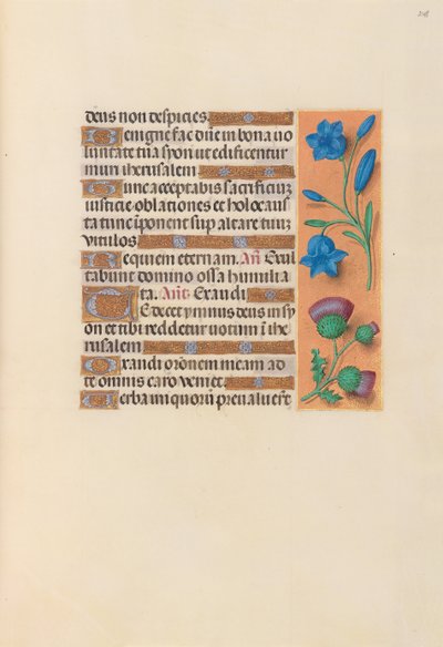 Godziny królowej Izabeli Katolickiej, królowej Hiszpanii: Fol. 248r, ok. 1500. autorstwa Master of the First Prayerbook of Maximillian