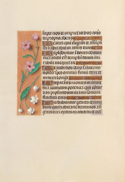 Godziny królowej Izabeli Katolickiej, królowej Hiszpanii: Fol. 248v, ok. 1500. autorstwa Master of the First Prayerbook of Maximillian
