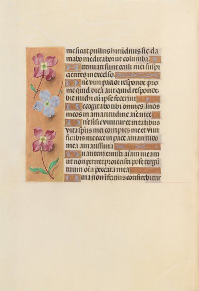 Godziny królowej Izabeli Katolickiej, królowej Hiszpanii: Fol. 251v, ok. 1500. autorstwa Master of the First Prayerbook of Maximillian