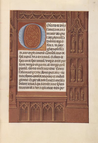 Godziny królowej Izabeli Katolickiej, królowej Hiszpanii: Fol. 258r, ok. 1500. autorstwa Master of the First Prayerbook of Maximillian