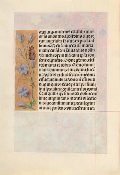 Godziny królowej Izabeli Katolickiej, królowej Hiszpanii: Fol. 262v, ok. 1500. autorstwa Master of the First Prayerbook of Maximillian