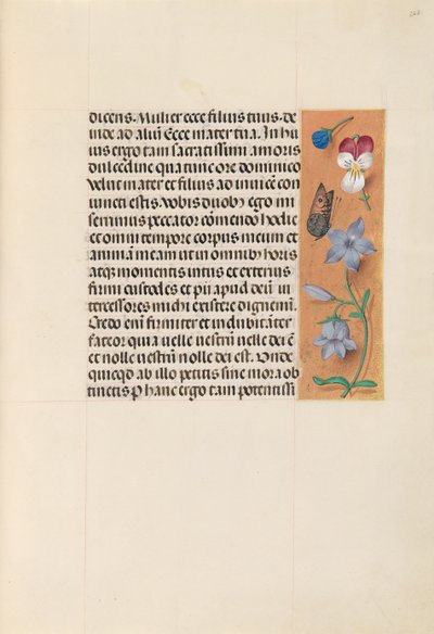 Godziny królowej Izabeli Katolickiej, królowej Hiszpanii: Fol. 263r, ok. 1500. autorstwa Master of the First Prayerbook of Maximillian