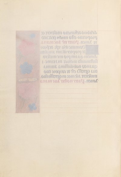 Godziny królowej Izabeli Katolickiej, królowej Hiszpanii: Fol. 266v, św. Bernard..., c. 1500. autorstwa Master of the First Prayerbook of Maximillian