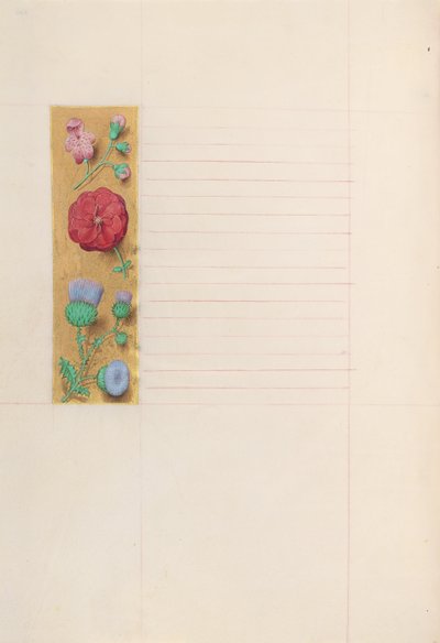 Godziny królowej Izabeli Katolickiej, królowej Hiszpanii: Fol. 274v, ok. 1500. autorstwa Master of the First Prayerbook of Maximillian