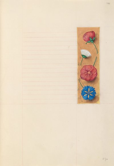 Godzinki królowej Izabeli Katolickiej, królowej Hiszpanii:  Fol. 275r autorstwa Master of the First Prayerbook of Maximillian