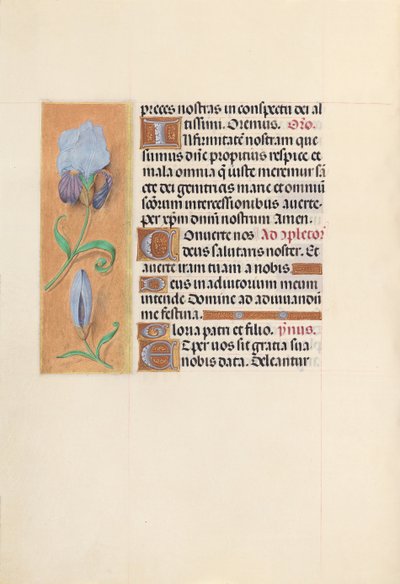 Godziny królowej Izabeli Katolickiej, królowej Hiszpanii: Fol. 41v, ok. 1500. autorstwa Master of the First Prayerbook of Maximillian