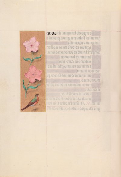 Godziny królowej Izabeli Katolickiej, królowej Hiszpanii: Fol. 56v, ok. 1500. autorstwa Master of the First Prayerbook of Maximillian