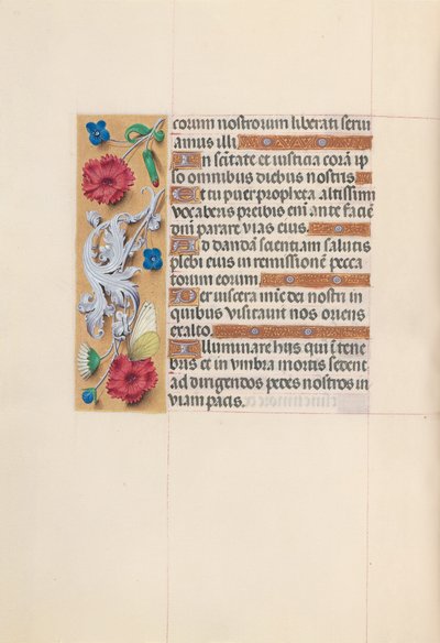Godzinki królowej Izabeli Katolickiej, królowej Hiszpanii:  Fol. 59v autorstwa Master of the First Prayerbook of Maximillian