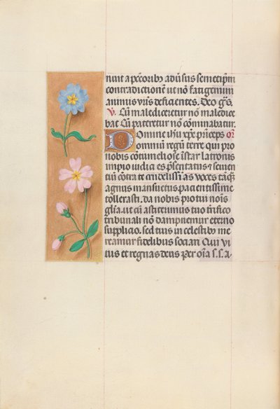 Godziny królowej Izabeli Katolickiej, królowej Hiszpanii: Fol. 62v, ok. 1500. autorstwa Master of the First Prayerbook of Maximillian
