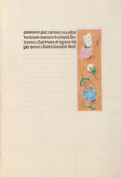 Godziny królowej Izabeli Katolickiej, królowej Hiszpanii: Fol. 68r, ok. 1500. autorstwa Master of the First Prayerbook of Maximillian