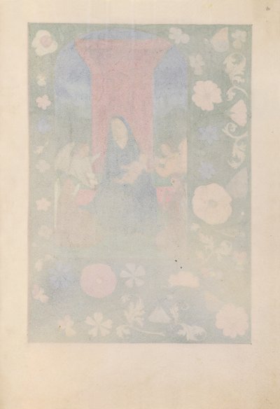 Godziny królowej Izabeli Katolickiej, królowej Hiszpanii: Fol. 80r, ok. 1500. autorstwa Master of the First Prayerbook of Maximillian