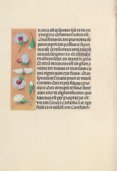 Godziny królowej Izabeli Katolickiej, królowej Hiszpanii: Fol. 91v, ok. 1500. autorstwa Master of the First Prayerbook of Maximillian