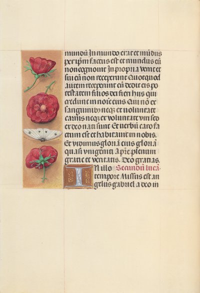 Godzinki królowej Izabeli Katolickiej, królowej Hiszpanii:  Fol. 93v autorstwa Master of the First Prayerbook of Maximillian
