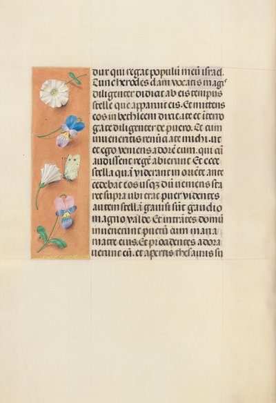 Godzinki królowej Izabeli Katolickiej, królowej Hiszpanii:  Fol. 95v autorstwa Master of the First Prayerbook of Maximillian