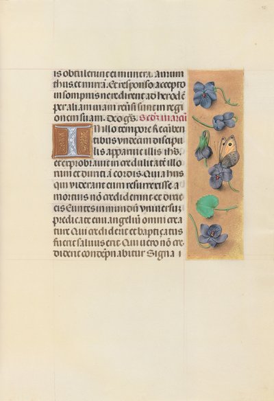 Godziny królowej Izabeli Katolickiej, królowej Hiszpanii: Fol. 96r, ok. 1500. autorstwa Master of the First Prayerbook of Maximillian
