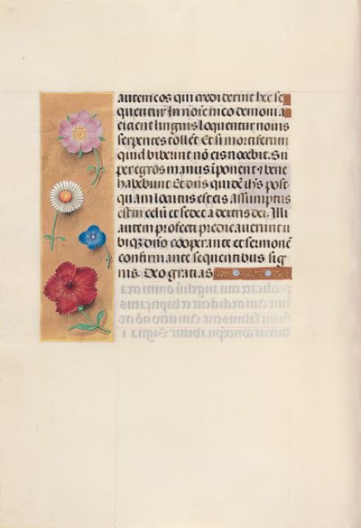 Godziny królowej Izabeli Katolickiej, królowej Hiszpanii: Fol. 96v, ok. 1500. autorstwa Master of the First Prayerbook of Maximillian