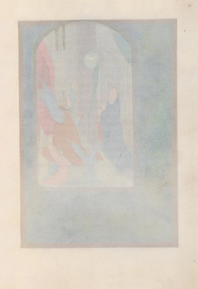 Godziny królowej Izabeli Katolickiej, królowej Hiszpanii: Fol. 97r, ok. 1500. autorstwa Master of the First Prayerbook of Maximillian