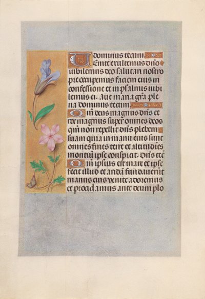 Godziny królowej Izabeli Katolickiej, królowej Hiszpanii: Fol. 98v, ok. 1500. autorstwa Master of the First Prayerbook of Maximillian