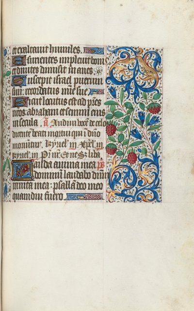 Księga godzin Korzystanie z Rouen: fol. 108r, ok. 1470. autorstwa Master of the Geneva Latini