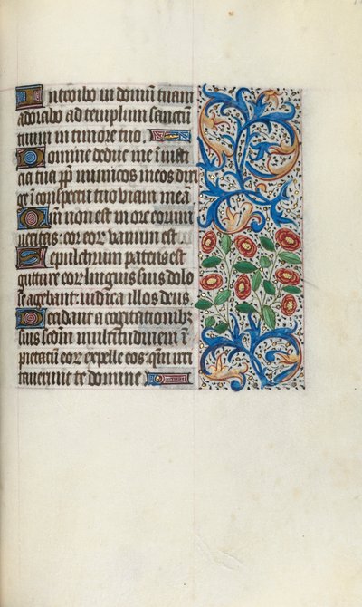 Księga godzin Korzystanie z Rouen: fol. 111r, ok. 1470. autorstwa Master of the Geneva Latini