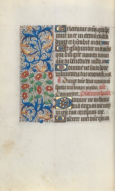 Księga godzin Korzystanie z Rouen: fol. 111v, ok. 1470. autorstwa Master of the Geneva Latini