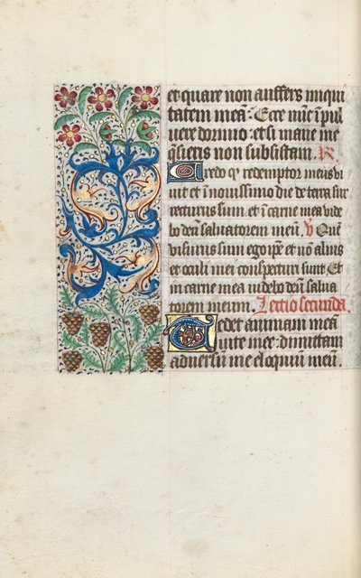 Księga godzin Korzystanie z Rouen: fol. 115v, ok. 1470. autorstwa Master of the Geneva Latini