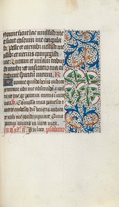 Księga godzin Korzystanie z Rouen: fol. 117r, ok. 1470. autorstwa Master of the Geneva Latini