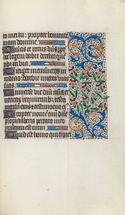 Księga godzin Korzystanie z Rouen: fol. 119r, ok. 1470. autorstwa Master of the Geneva Latini