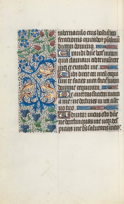 Księga godzin Korzystanie z Rouen: fol. 121v, ok. 1470. autorstwa Master of the Geneva Latini